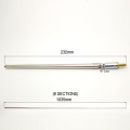 Extended Length 1m With M6 Pitch 1.0mm Male Connector Telescopic Antenna